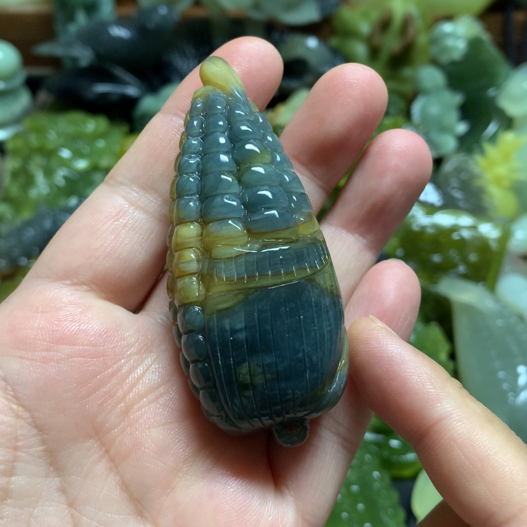 岫玉手把未镶嵌手把