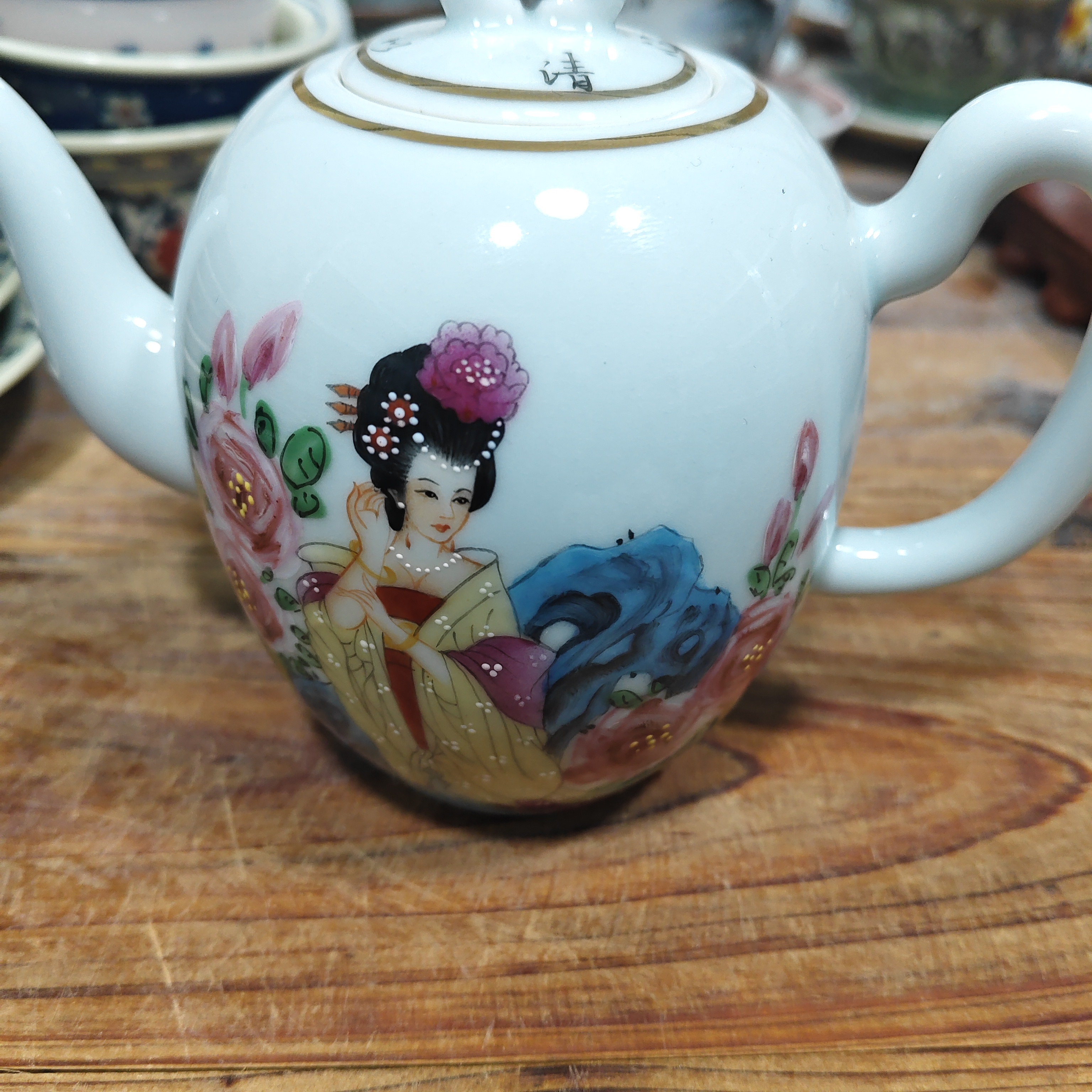 景德镇陶瓷高温茶壶