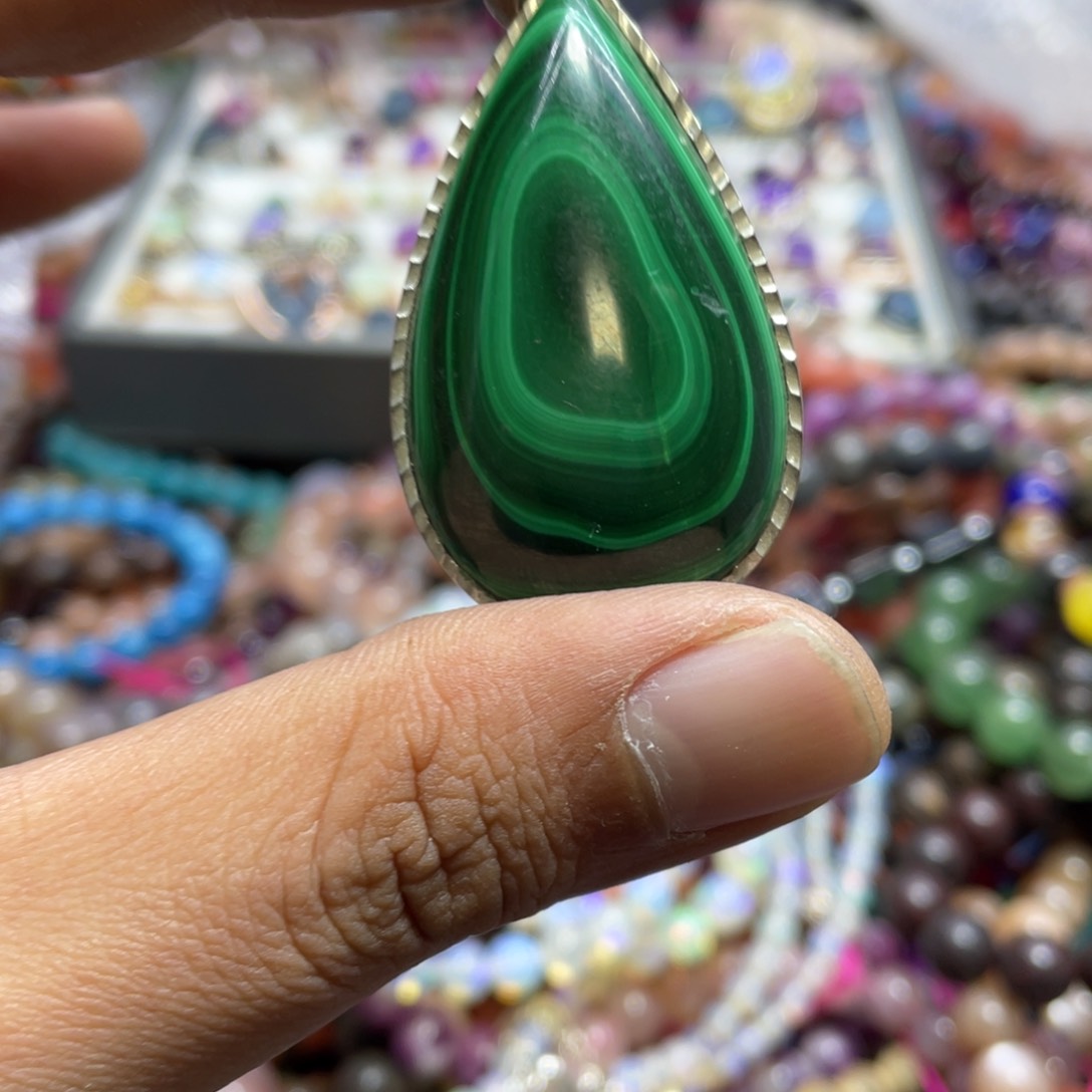 紫晶颈饰银S800镀金镶嵌