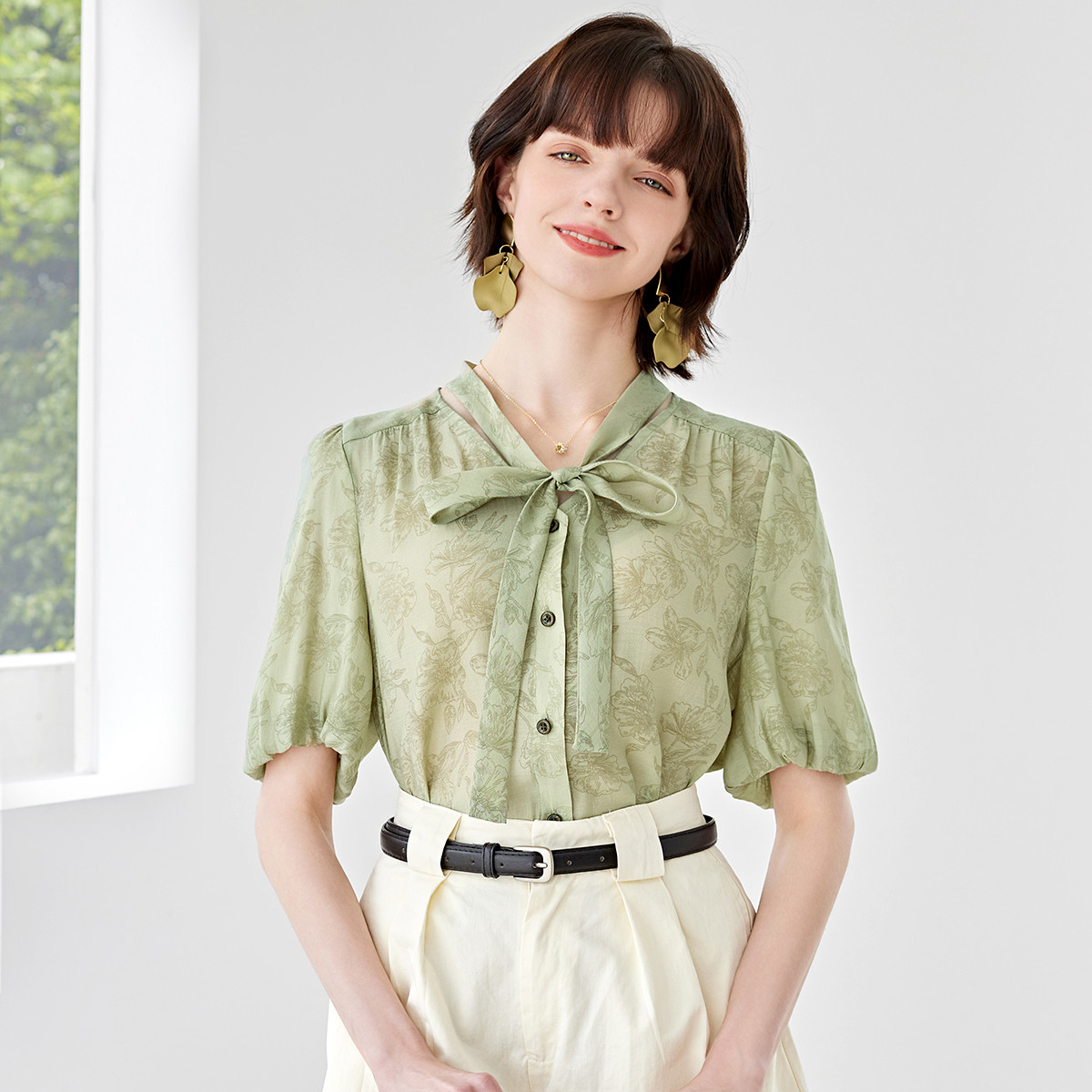 【小余专属】新款夏装女式衬衫NC42A001