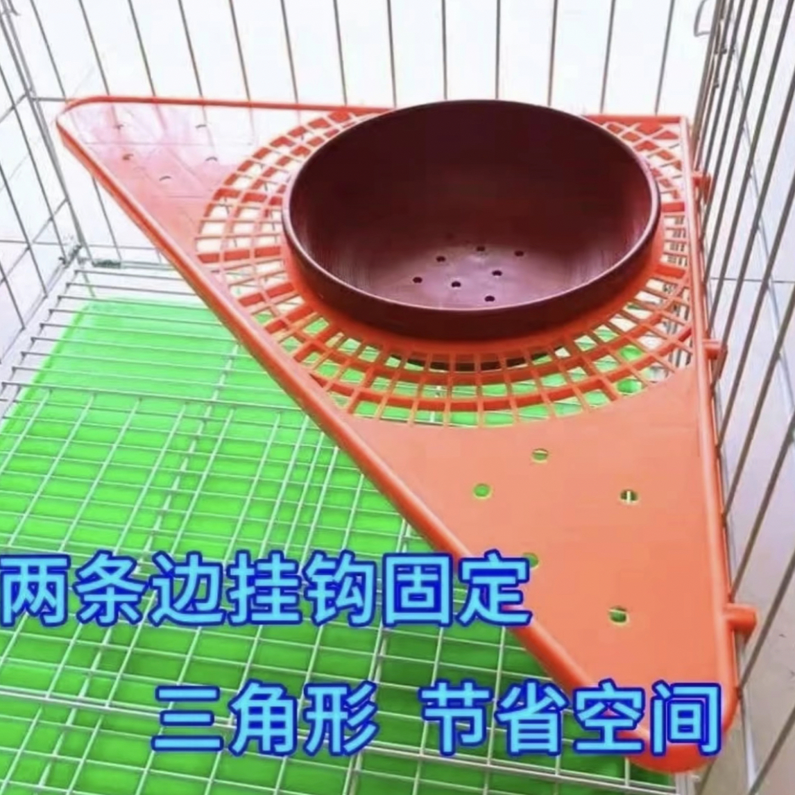 铁笼专用架加厚防冻鸽子窝支架蛋盆托三角架鸽