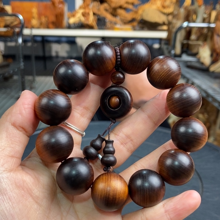 柏木（崖柏）手串雷击木，2.0