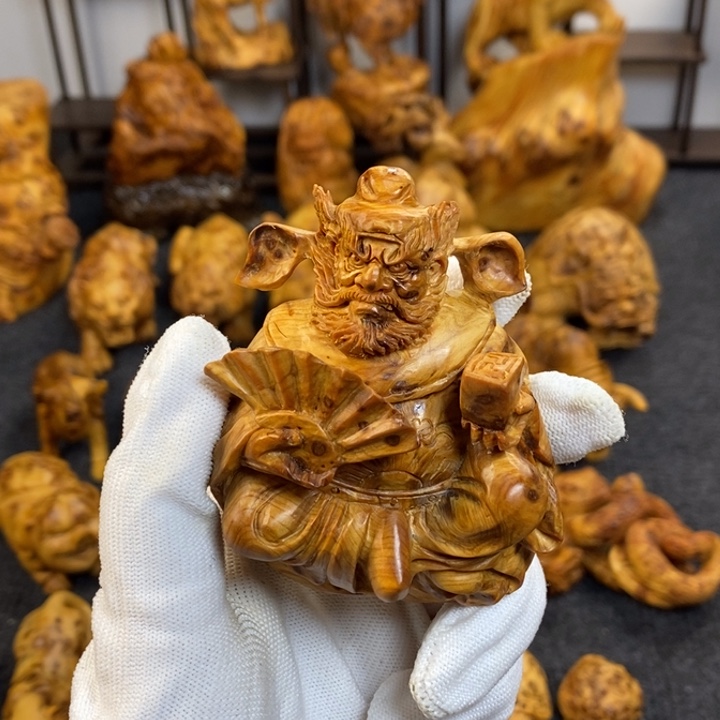 柏木拼**取钟馗手把件手把件