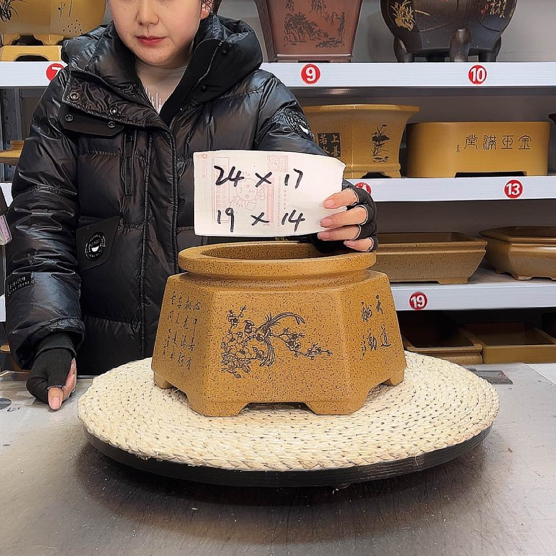 紫砂花盆紫砂花盆