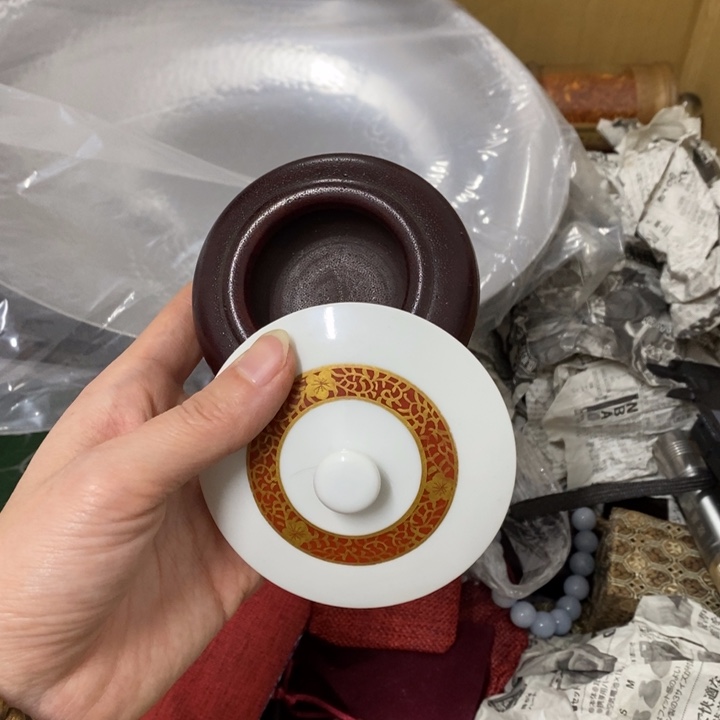 瓷片哈中古工艺品一件