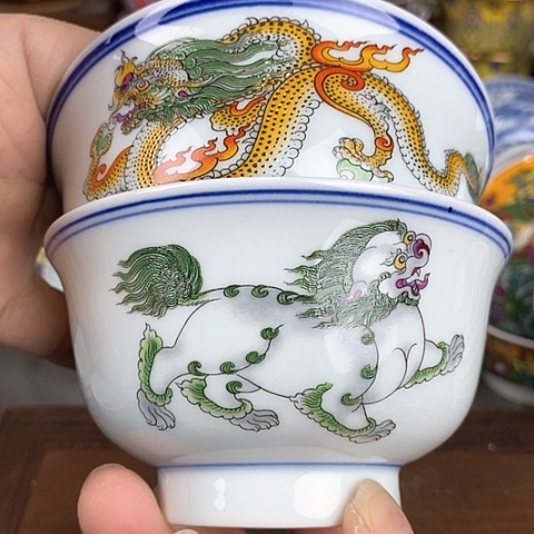 景德镇陶瓷藏式茶碗