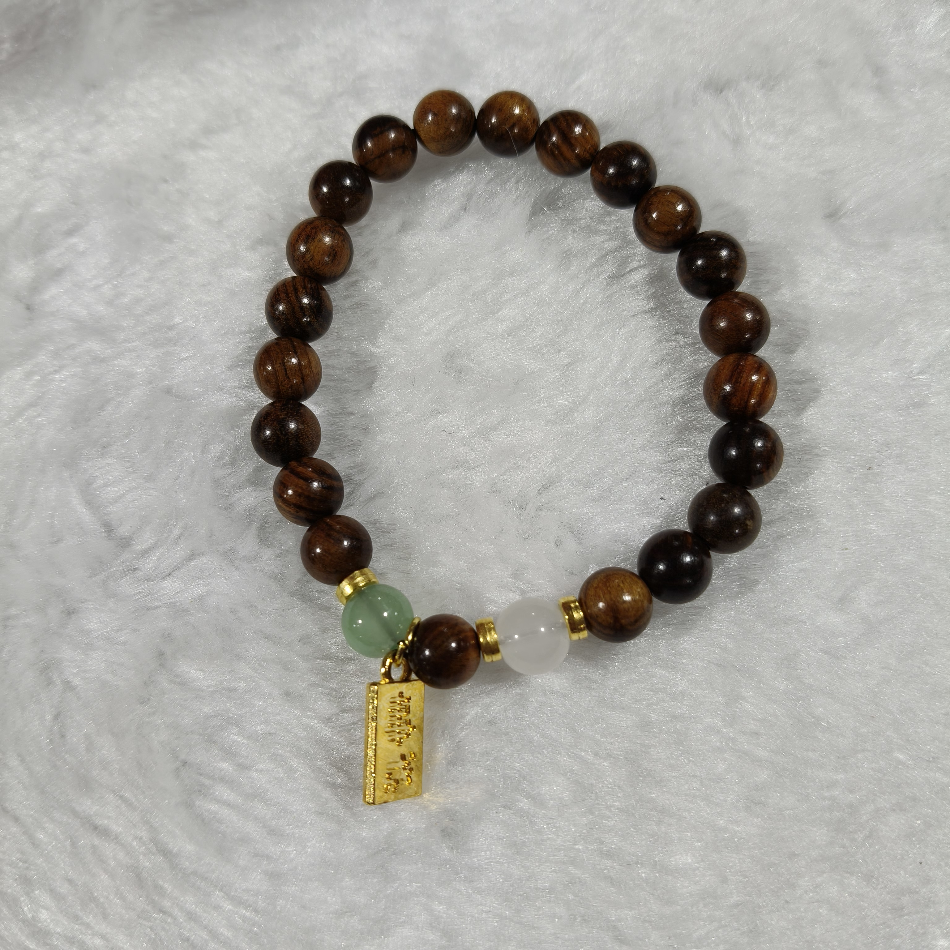 金檀带吊坠 手串 摆件