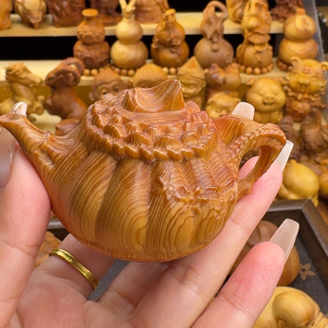 糖***格柏木（崖柏）崖柏把把壶，一物一拍