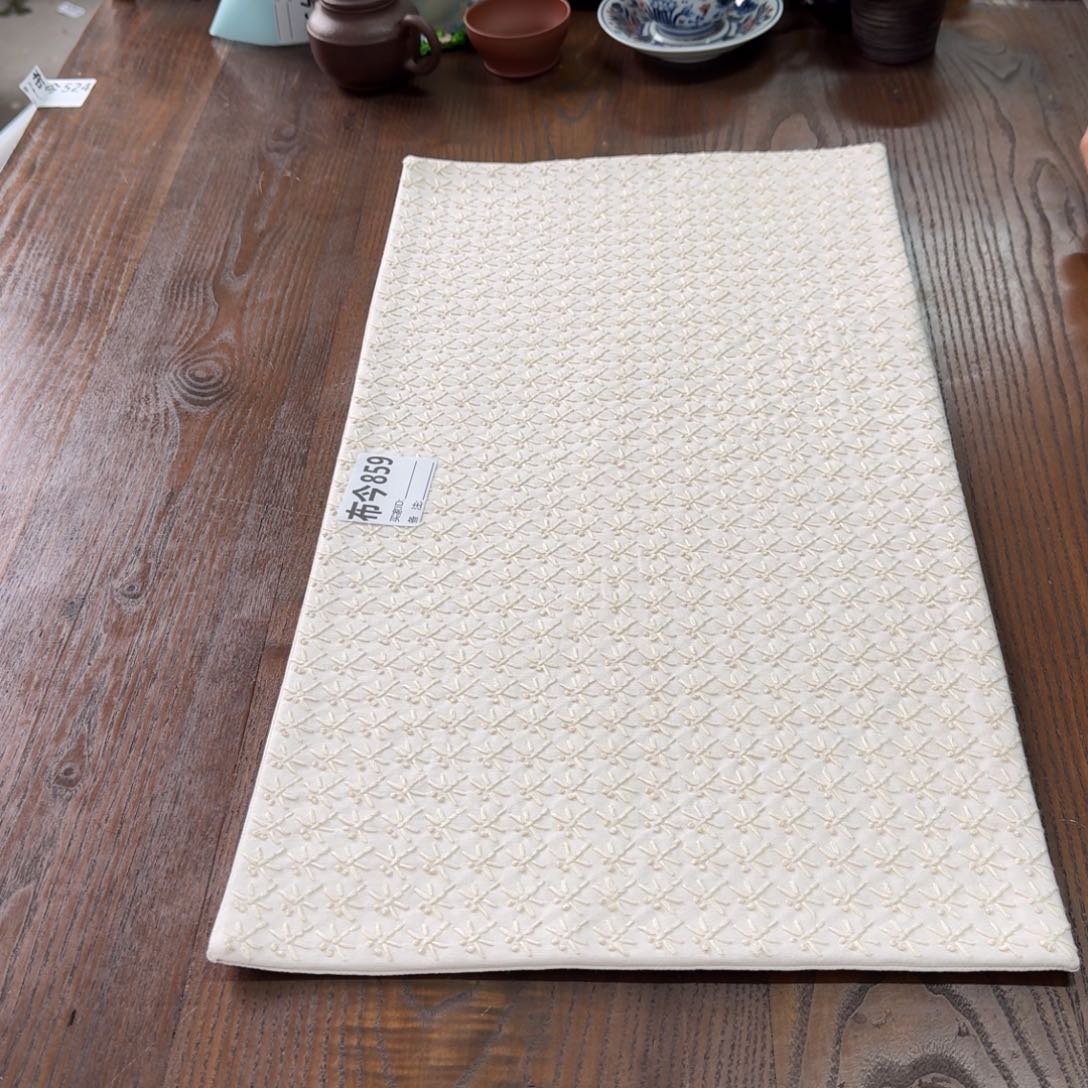 白***果刺绣859一张白色蜻蜓