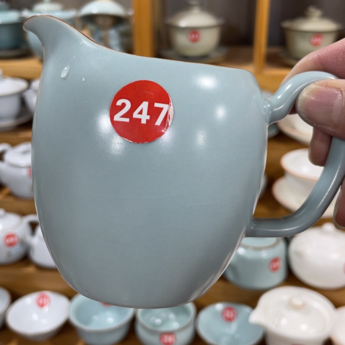 【闪购商品】陶瓷茶壶茶杯家用