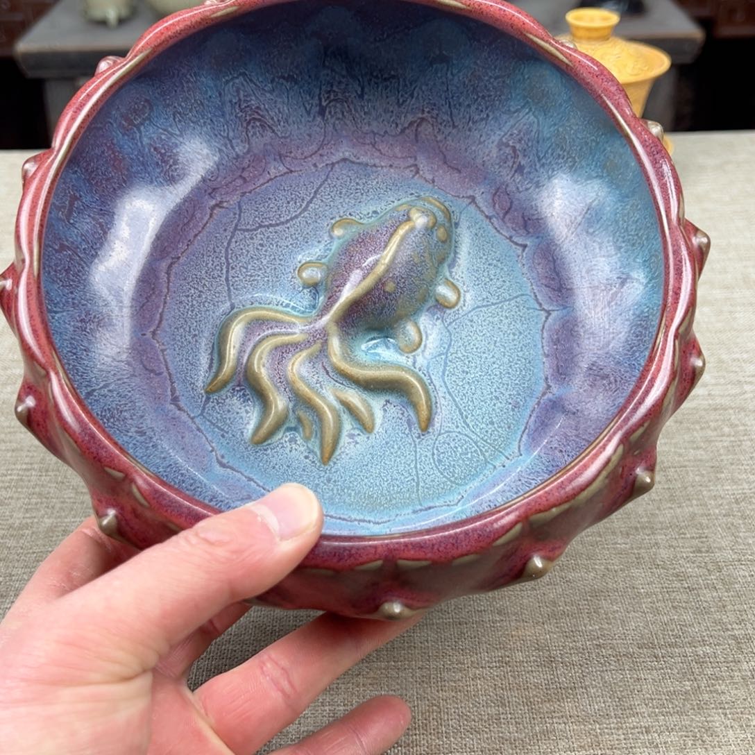 瓷片正能量陶瓷艺术品