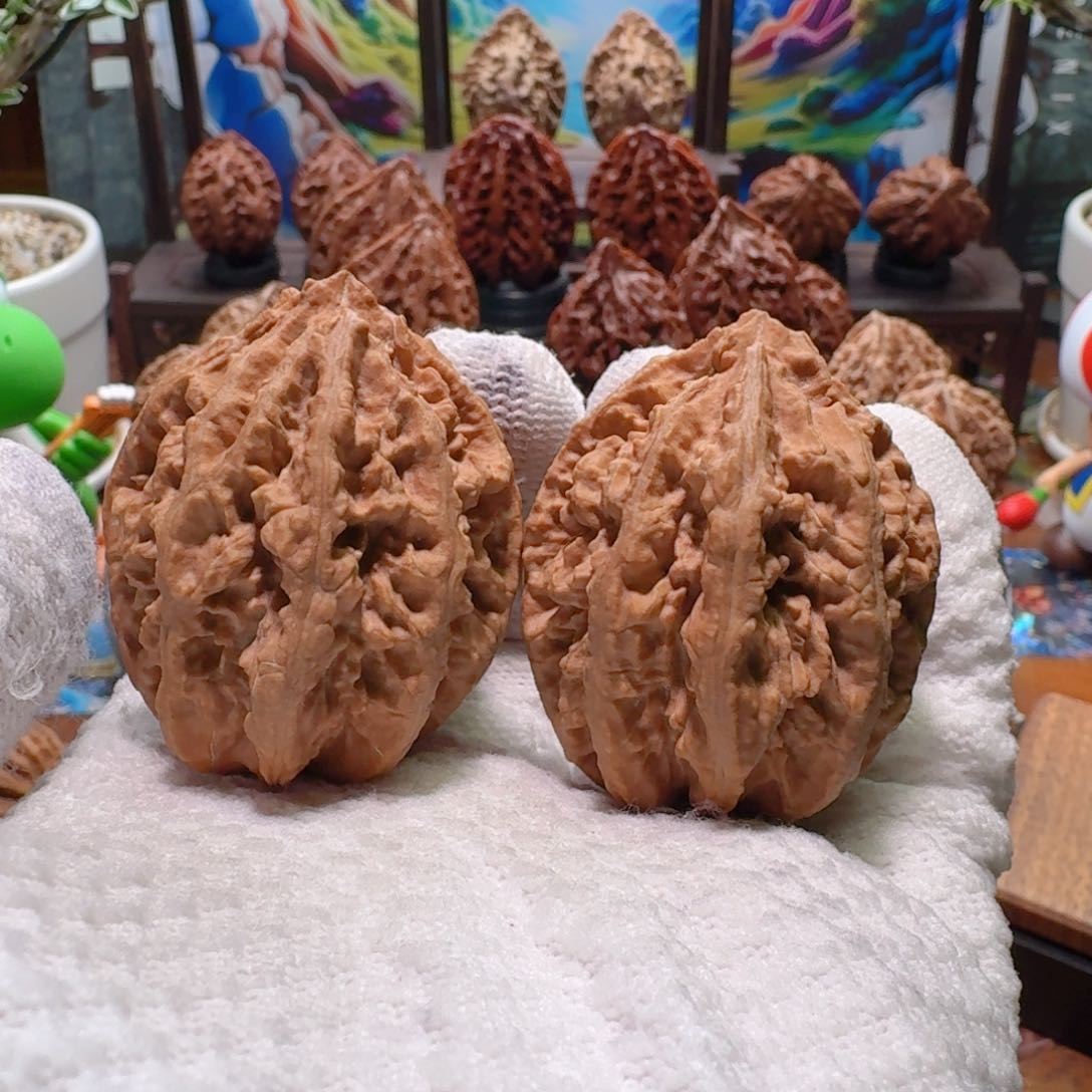 文玩核桃吊坠四象