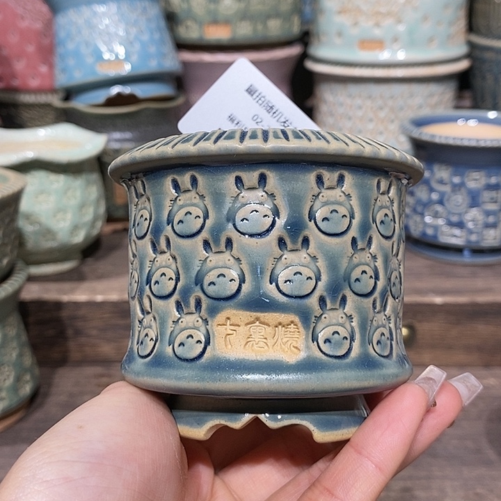 七里烧花盆2-25-142口径6