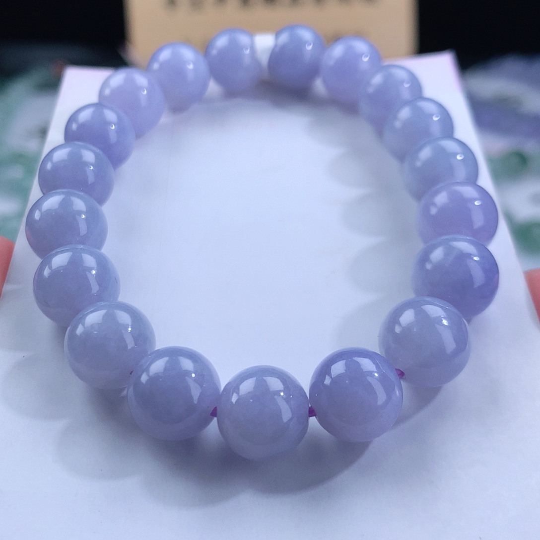 未镶嵌翡翠手链卡10mm