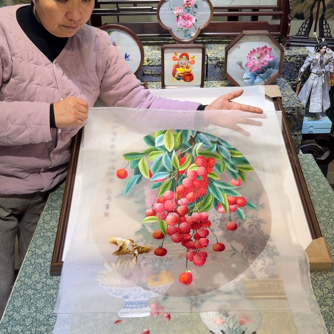 刺绣手工苏绣工艺