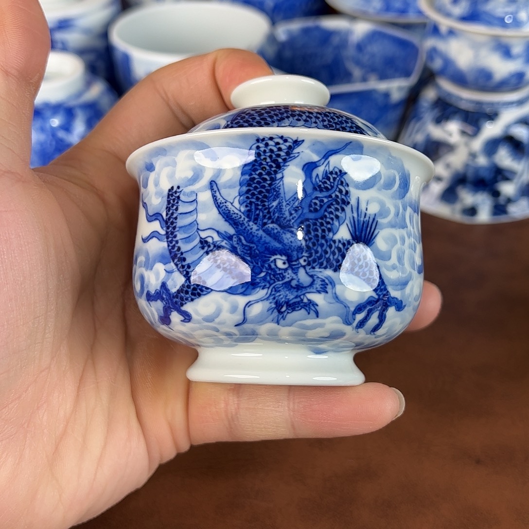 瓷片景德镇全手工手绘陶瓷