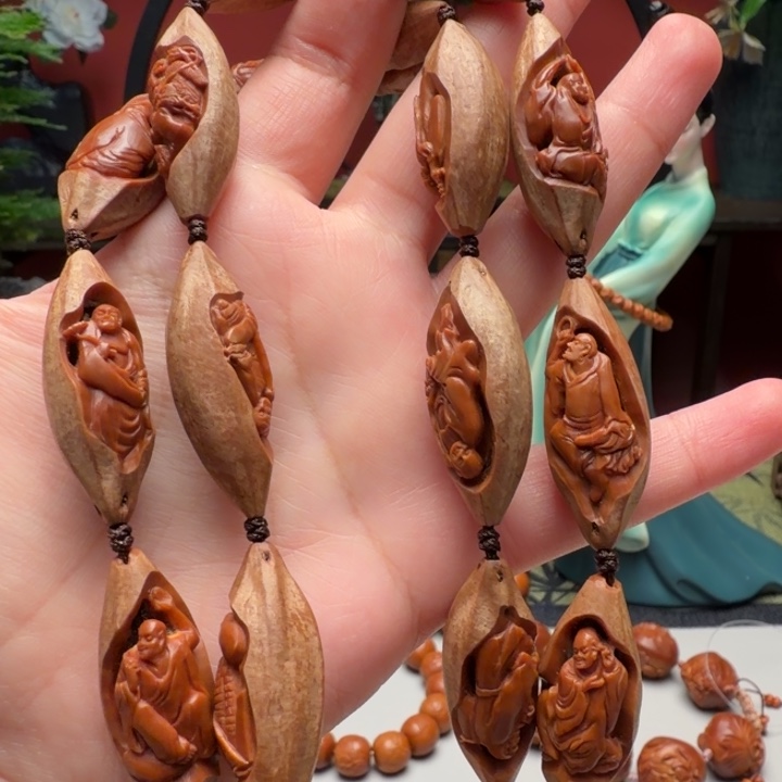 手串/手链橄榄核开窗十八罗汉