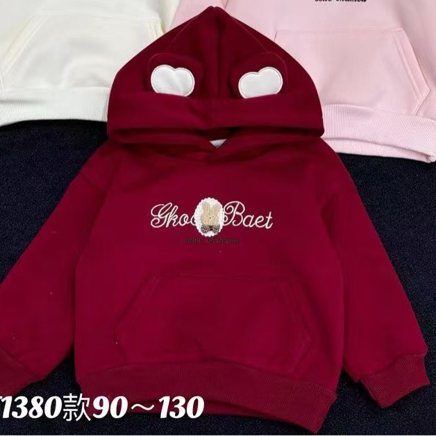 儿童卫衣带帽 加绒