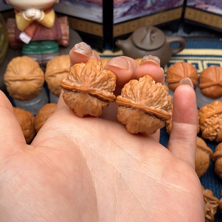 文玩核桃把件粗筋