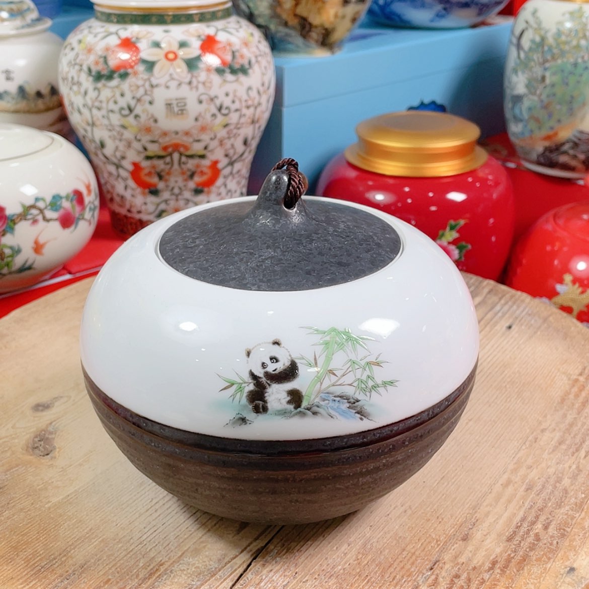 【闪购商品】罐陶瓷茶叶罐密封罐