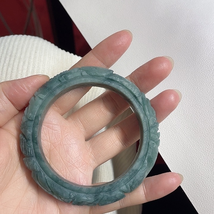 定制翡翠未镶嵌58圈口