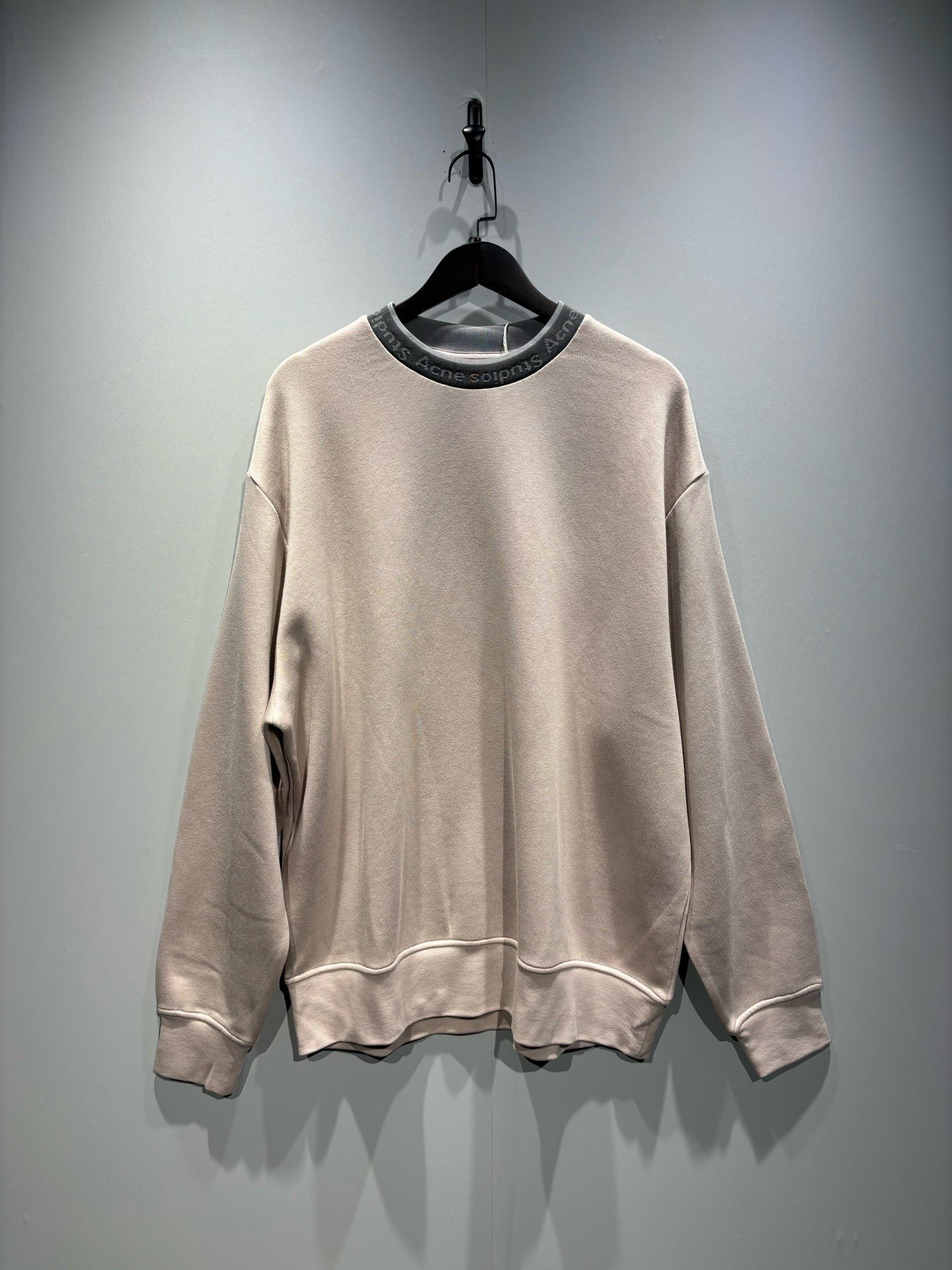 99新 Acne studio 领口印花 卫衣/m码/0365