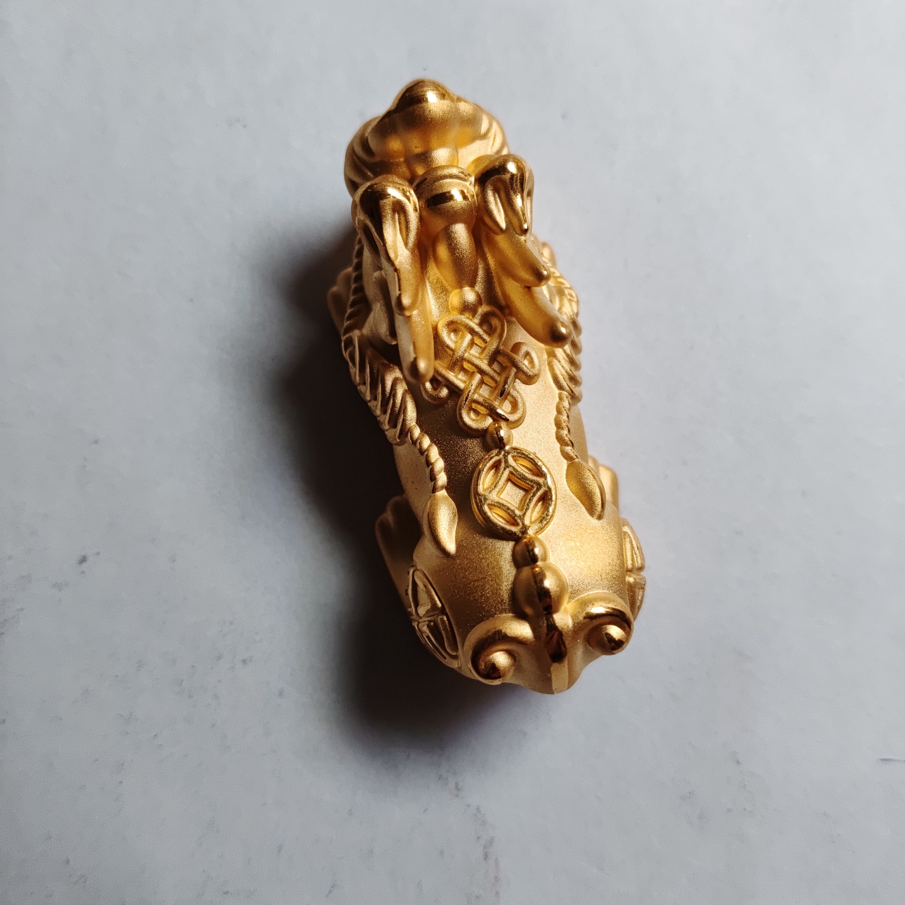 金元宝足金999貔貅珠子首饰