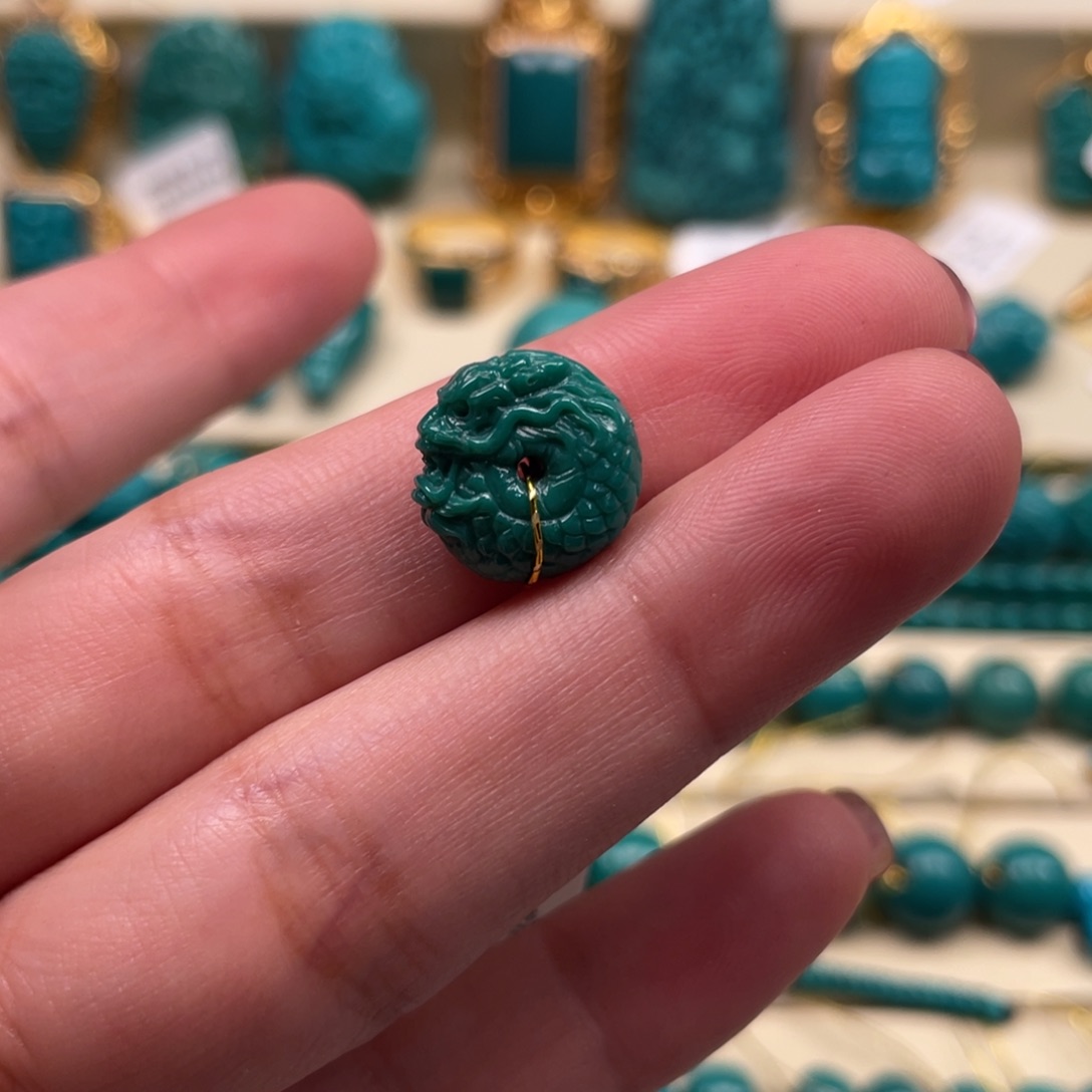 绿松石珠宝奇石未镶嵌