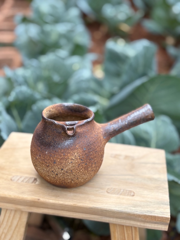 300-350毫升粗陶柴烧烤茶罐公道杯泡茶壶