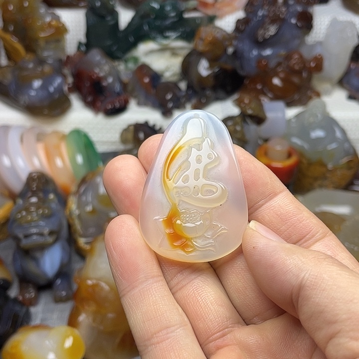 玛瑙/玉髓饰品未镶嵌