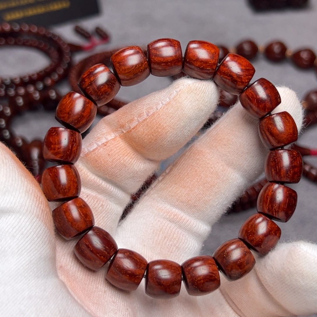 「***丁小叶紫檀手串/手链