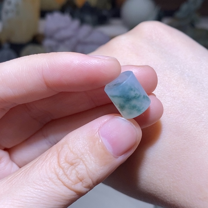 梨***璃定制翡翠未镶嵌翡翠
