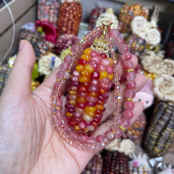 文玩小玉米手工DIY饰品挂件