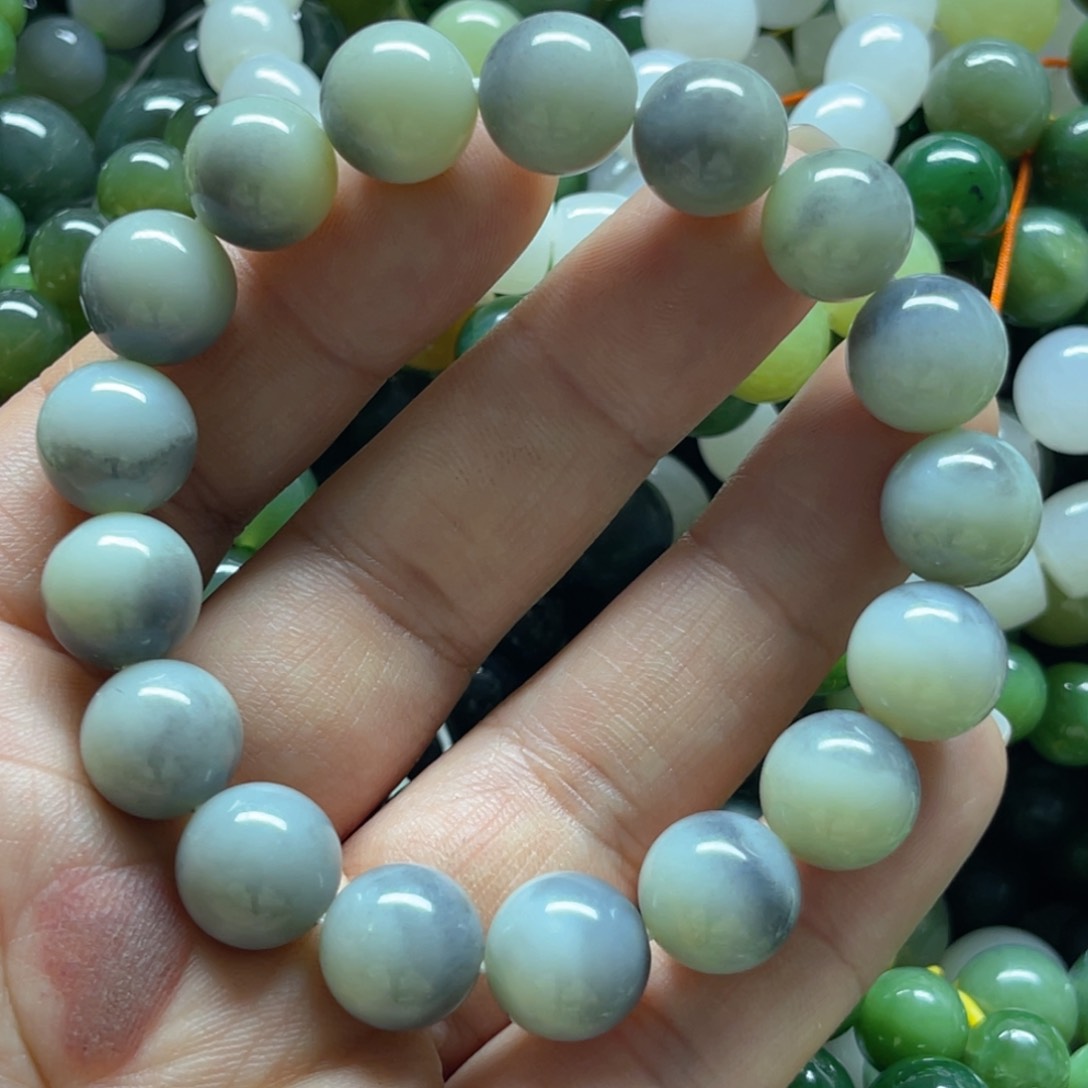 和田玉手链未镶嵌