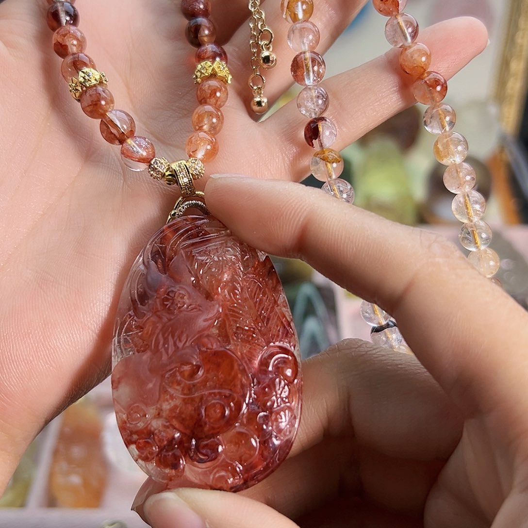 水晶颈饰未镶嵌水晶