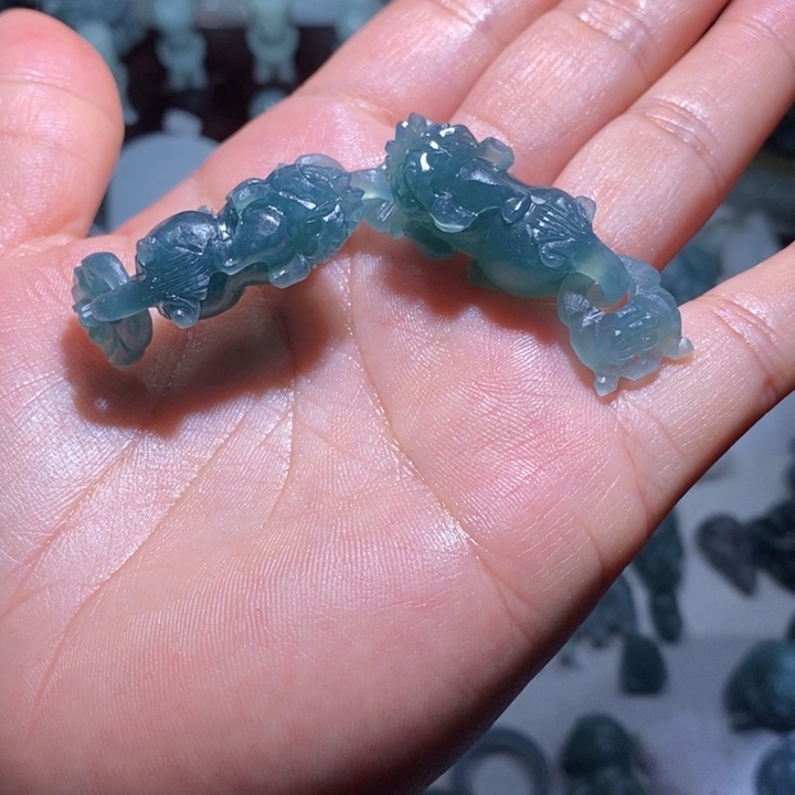 定制翡翠未镶嵌冒*毛