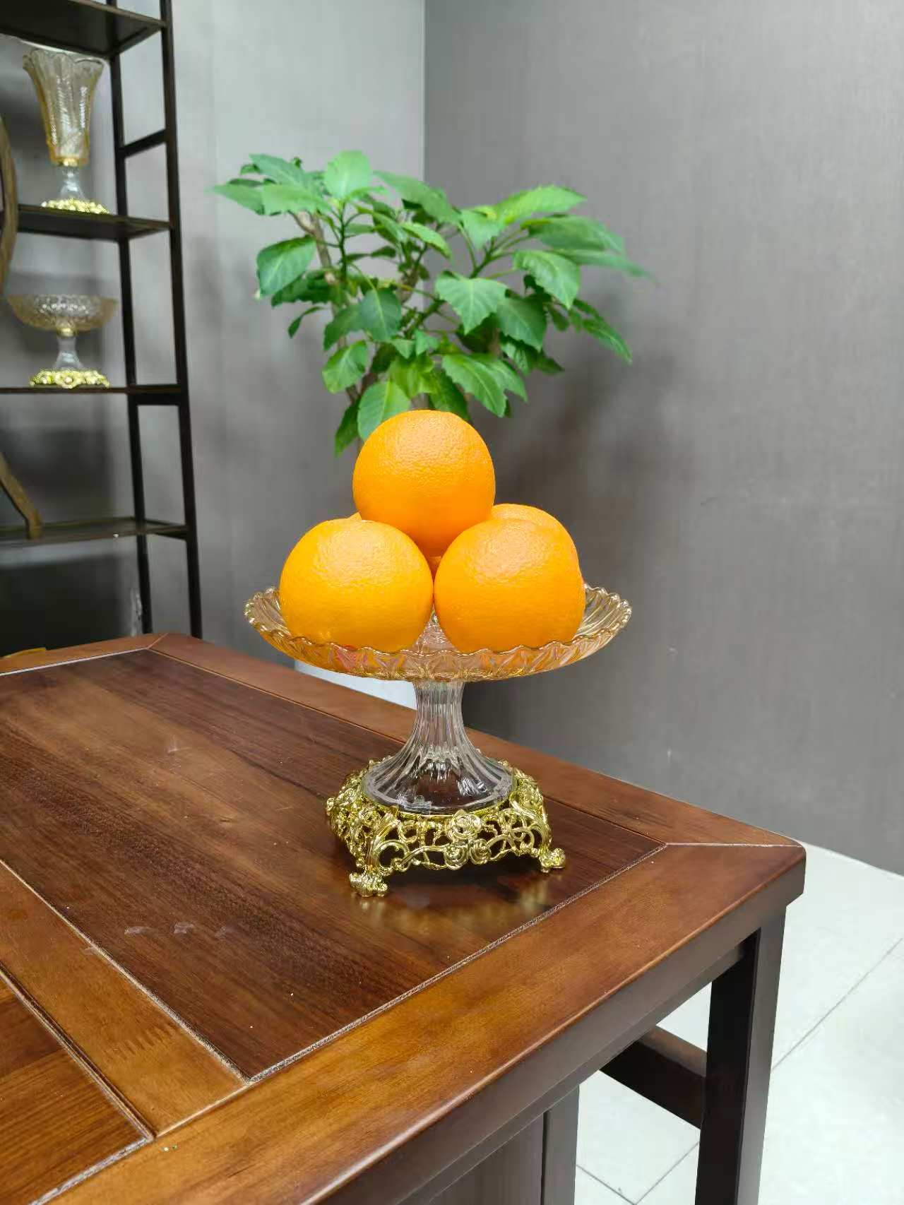 2025新款欧式水果盘可拆卸单层果盘客厅茶几果盘现代简约家用供盘