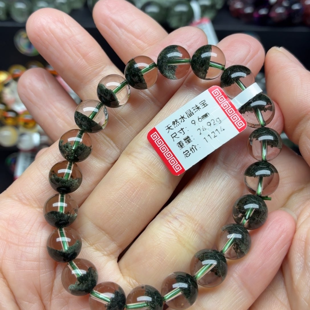 水晶未镶嵌手链天然水晶