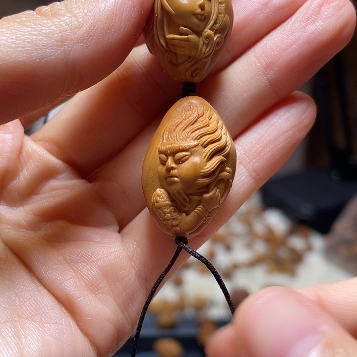 橄榄核手串/手链紫霞仙子