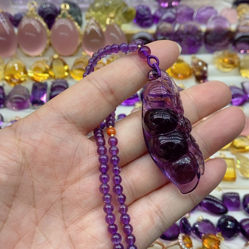 【闪购商品】水晶水晶吊坠未镶嵌