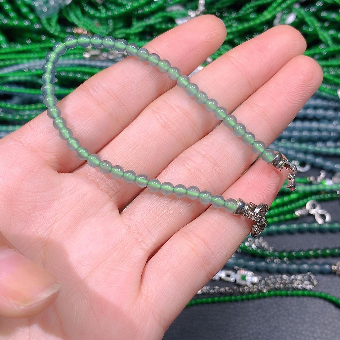 翡翠戒指未镶嵌天然翡翠