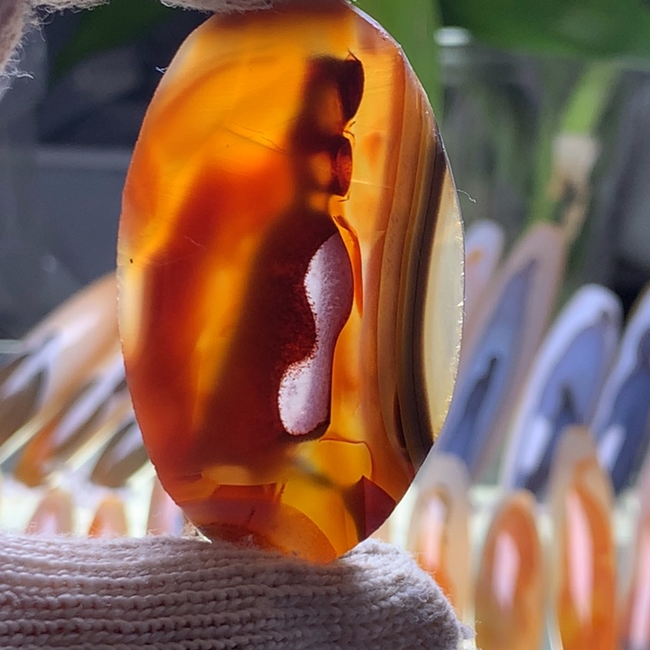 未镶嵌玛瑙/玉髓珠宝半成品65 