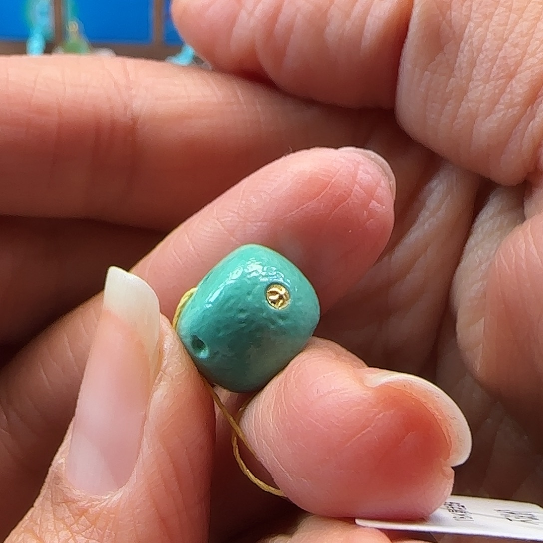 绿松石未镶嵌吊坠(不含链)