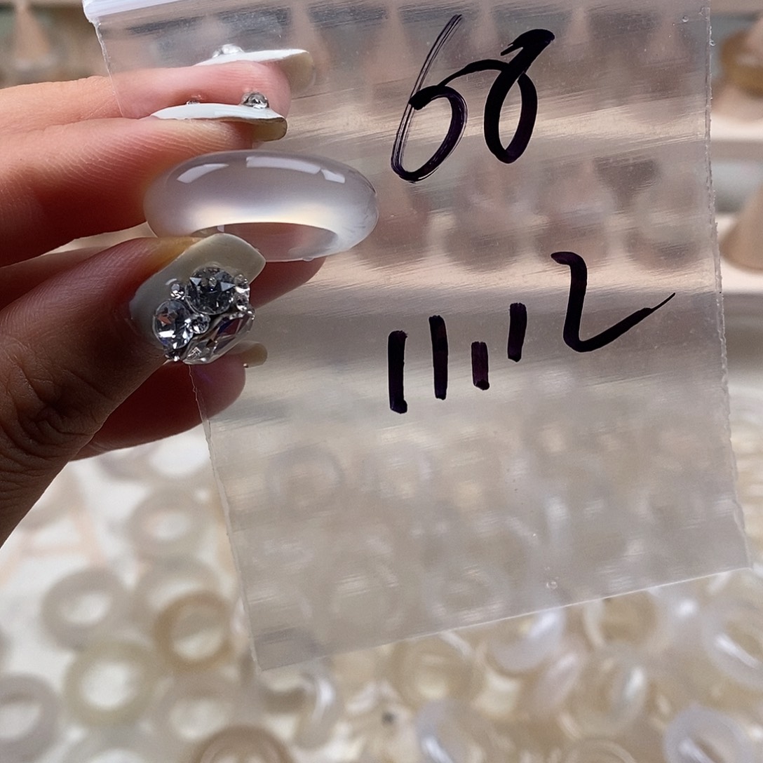 玛瑙/玉髓戒指合金