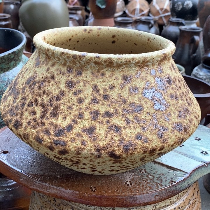 紫砂花盆高19口19手工