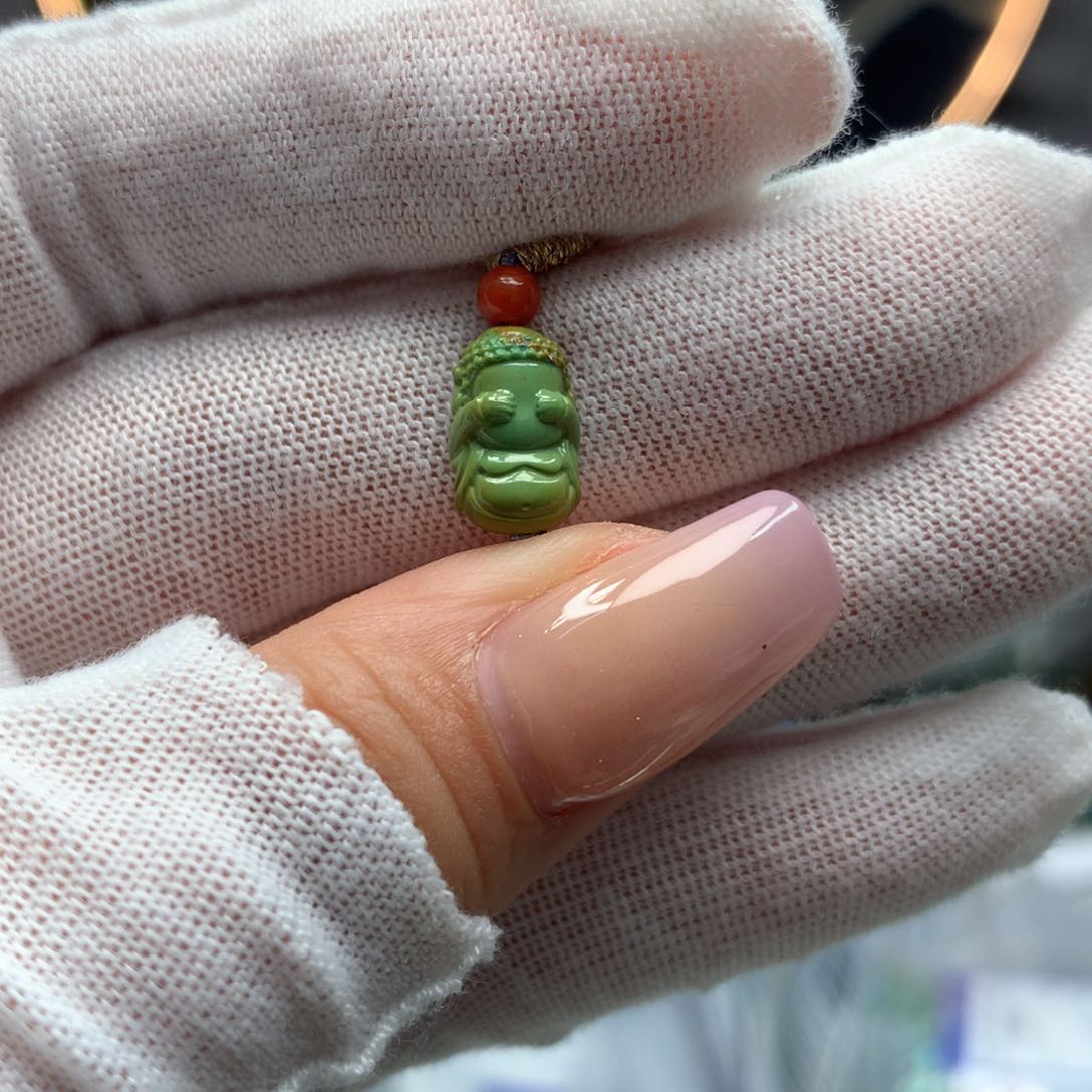 绿松石挂件未镶嵌