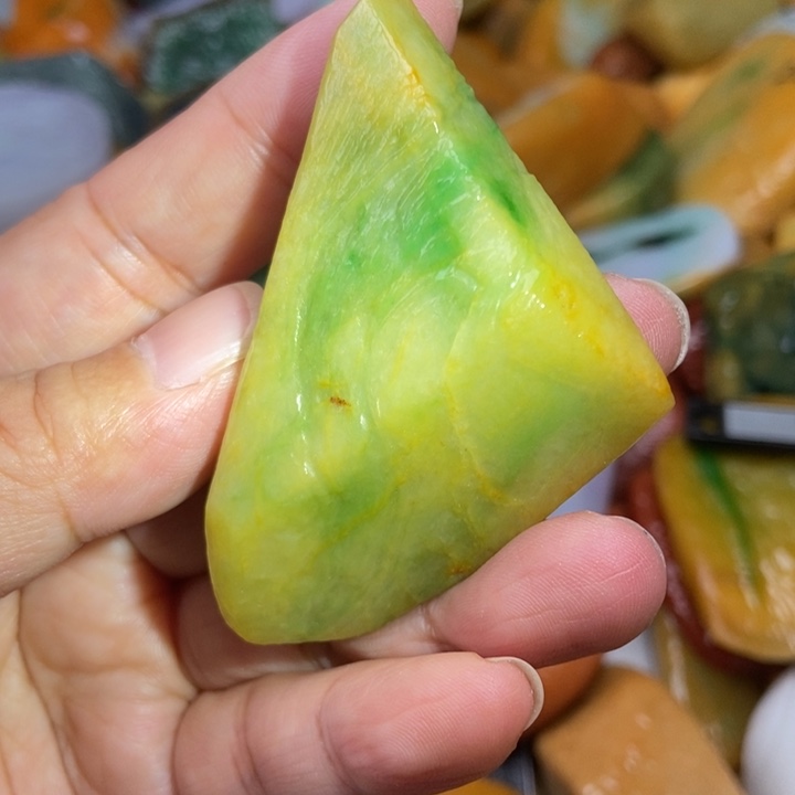 翡翠未镶嵌挂件缅甸翡翠
