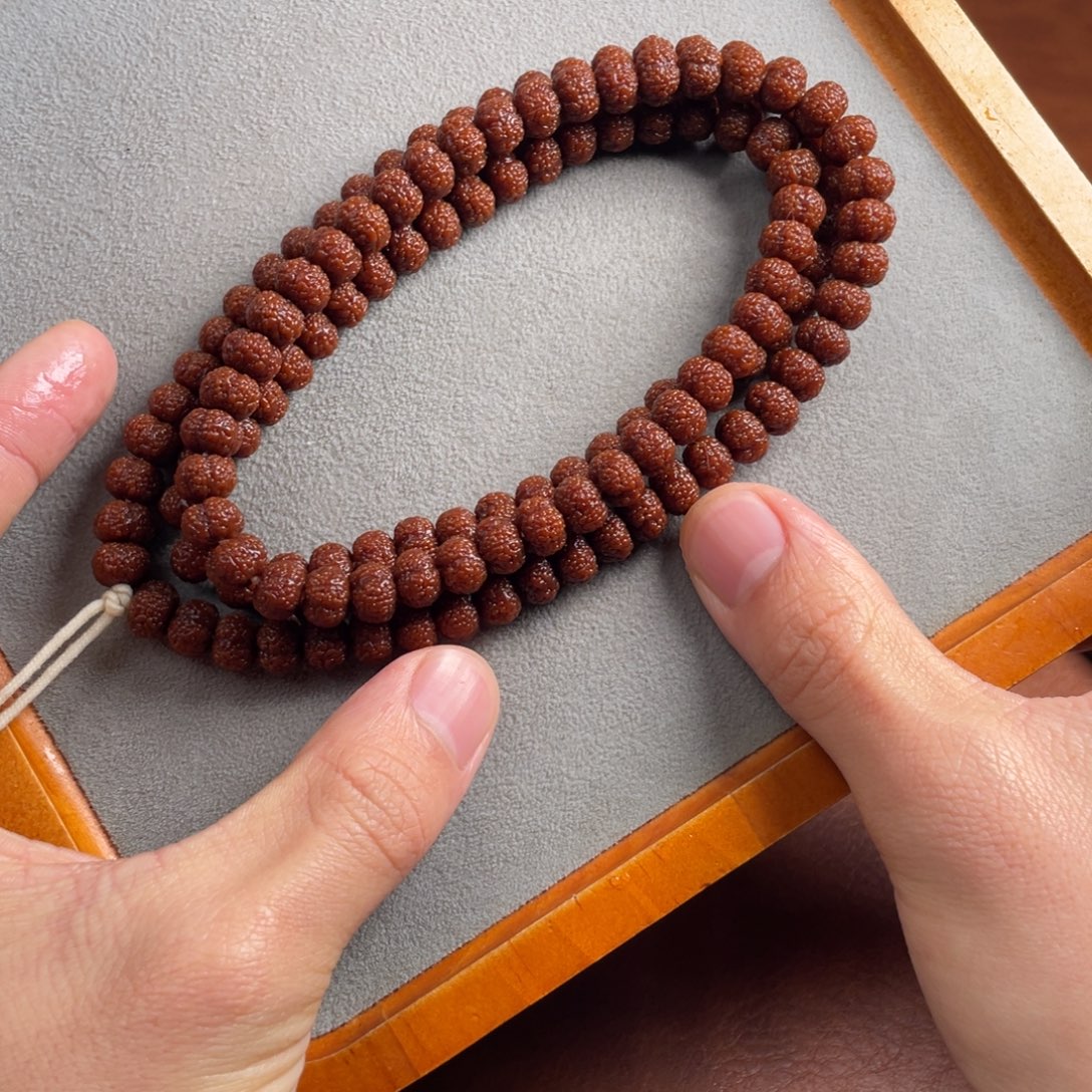 金刚菩提吊坠巅峰四瓣龙鳞纹108尺寸9