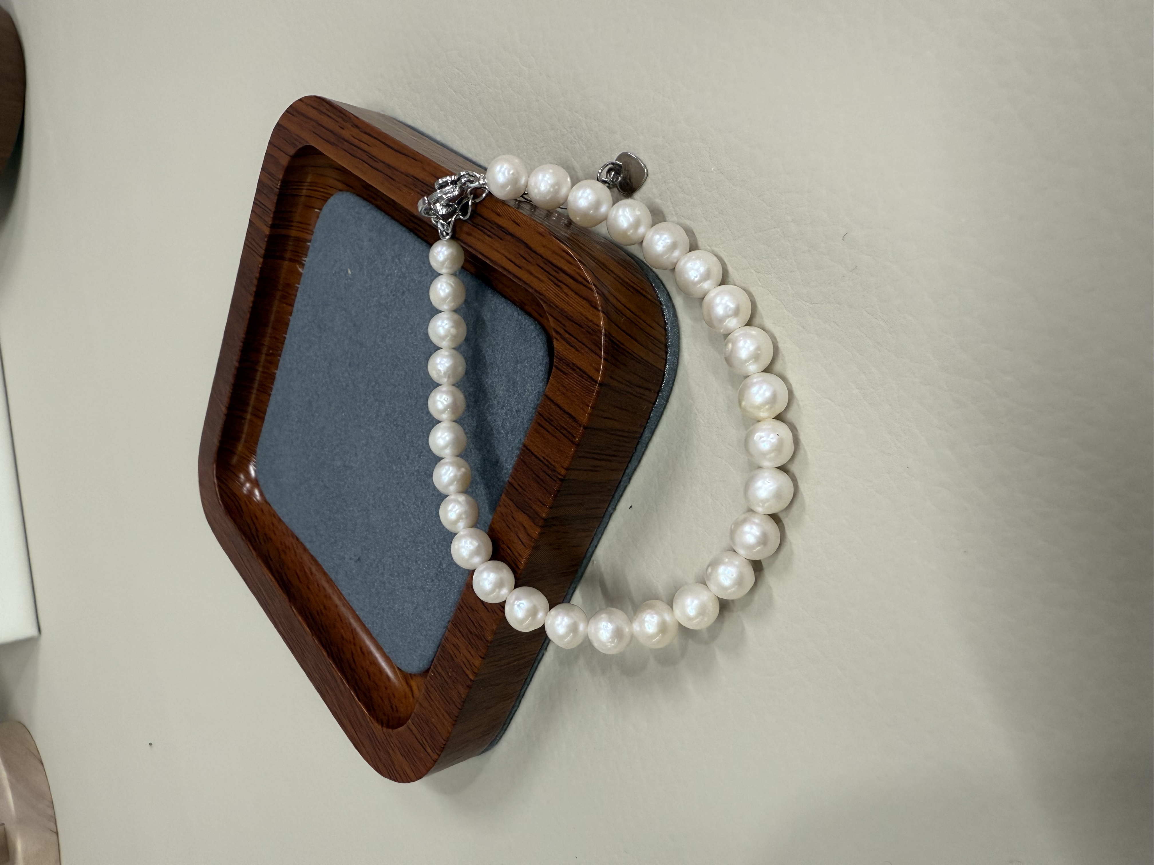 11天然珍珠简约手链