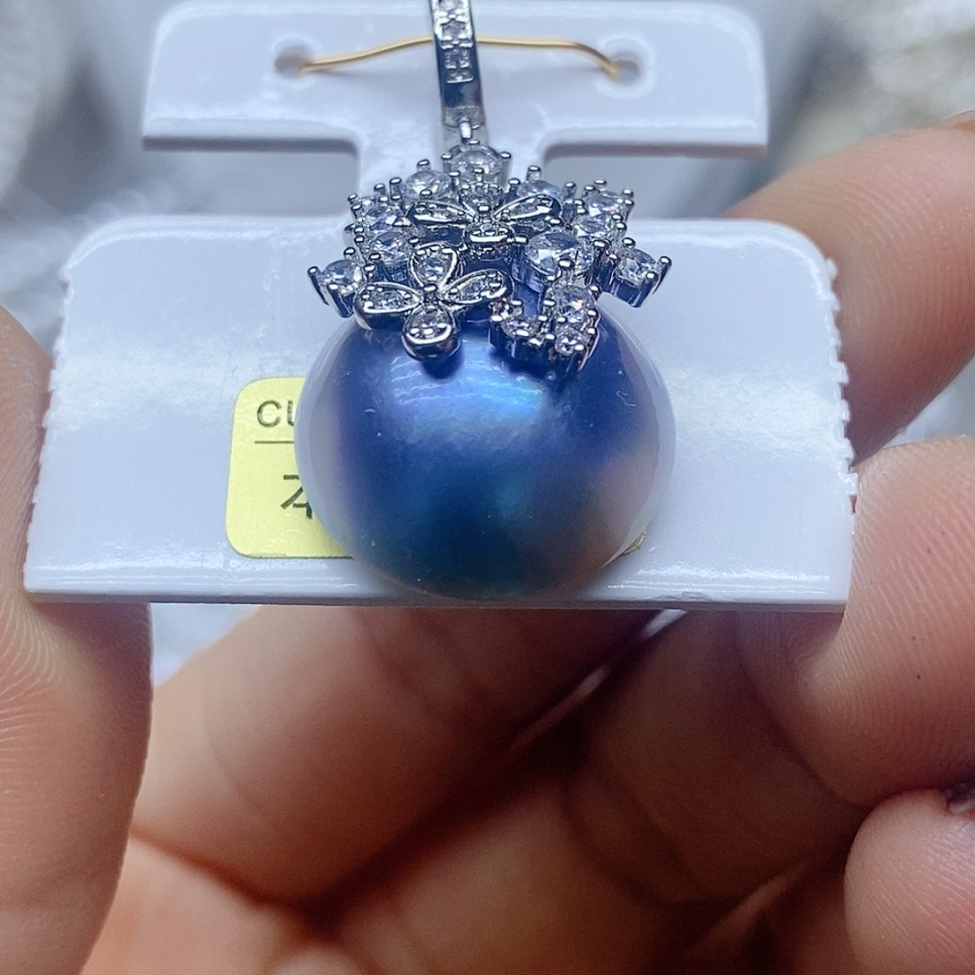 未镶嵌吊坠淡水珍珠